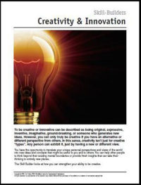 Creativity & Innovation.SBB